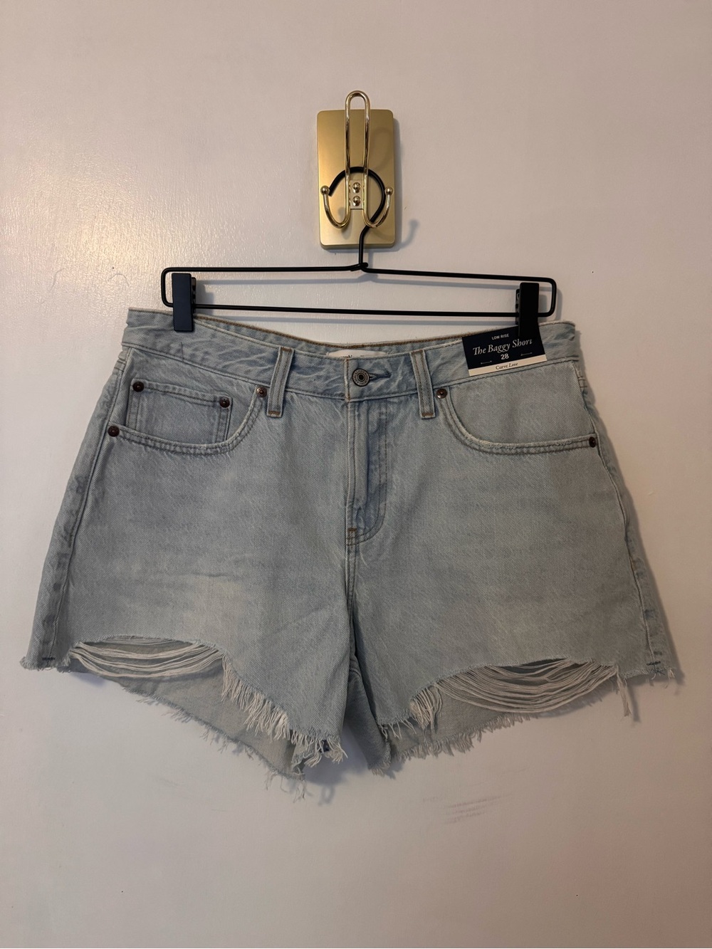Curve Love Low Rise Baggy Short